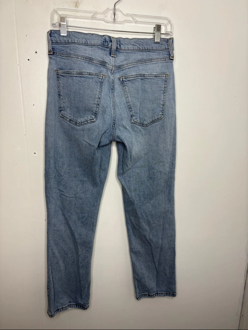 Agolde Jeans Womens 28 Kye In Diversion Light Wash Mid Rise Straight Leg